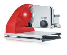 Graef SKS903EU Allesschneider, aluminium eloxiert/rot