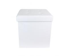 THE HOME DECO FACTORY HD3400Â PremiumqualitÃ¤t Sitzsack faltbar schwarz, weiÃ, 37.5x37.5x37.5 cm