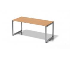 Bisley Cito Schreibtisch, 740 mm HÃ¶henfixes O H 19 x B 1800 x T 800 mm, Dekor Buche, Gestell Silber, Metall, Bc355 Dekor Buche, Gestell Silber, 80 x 180 x 85 cm