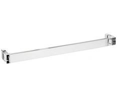 Kartell 09940B4 Rail Handtuchhalter, Plastik, kristall, 60 x 4 cm