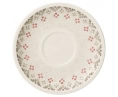 Villeroy & Boch Artesano Montagne Untertasse, Premium Porzellan, WeiÃ/Grau