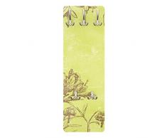 Apalis 79544 Wandgarderobe Spätsommer | Design Garderobe Garderobenpaneel Kleiderhaken Flurgarderobe Hakenleiste Holz Standgarderobe Hängegarderobe | 139x46cm