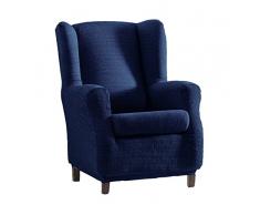 Eysa Aquiles elastisch Sofa überwurf ohrensessel Farbe 03-blau, Polyester-Baumwolle, 37 x 29 x 5 cm