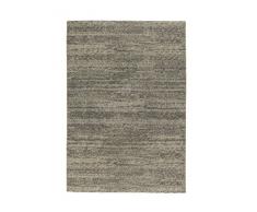 Astra Samoa Melange Webteppich, Polypropylen, grau, 80 x 150 x 2 cm