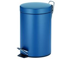 Kela 26, 0cm 17, 0cmØ 3, 0l Kosmetikeimer Indigo Metall indigoblau 26,0cm 17,0cmØ 3,0l 17 x 17 x 26 cm
