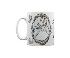 Alice in Wonderland Kaffeebecher Frame weiß