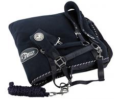 Harrys Horse 32202502-07215cm Fleecedecke und Halfterset, XL, Marine