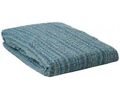 Martina Home Schutzhülle aus elastischem Sessel Ohrensessel 33x42x8 cm blau