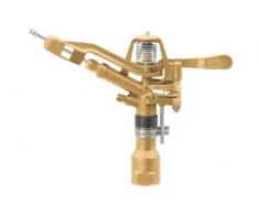 GEKA 656331SB Kreis-Regner V65 17.5 m IG G 1 Zoll MS 6.3 x 3.1 mm Silber/Gold 18 x 8 x 13 cm