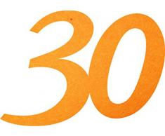 Petras Bastel-News A-GEF3330-08 Streudeko, Fliz, dottergelb, 18 x 12 x 3 cm