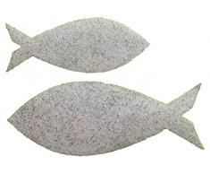 Petras Bastel News Streudeko, Fliz, Creme, 18 x 12 x 5 cm