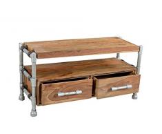SIT-Möbel 4915-01 TV- Lowboard Tube, 102 x 40 x 55 cm, natur