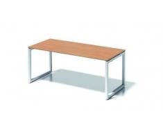Bisley Cito Schreibtisch, 740 mm HÃ¶henfixes O H 19 x B 1800 x T 800 mm, Dekor Buche, Gestell VerkehrsweiÃ, Metall, Bc396 Dekor Buche, Gestell VerkehrsweiÃ, 80 x 180 x 85 cm