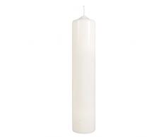 Rayher Stumpenkerze, 6cm Durchmesser, 30cm, Creme, Diverse, 0.6 x 0.6 x 3 cm