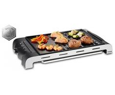 Trisa Electronics Tischgrill Health Grill, Aluminium, Rot