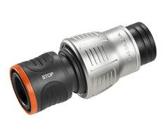 Gardena 18254-20 Anschlussstück Wasserschlauch, Schwarz/Silber, 19 mm (3/4)