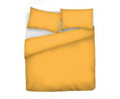 Italian Bed Linen Elegant Bettbezug, Gelb, Doppelte, 100% Mikrofaser