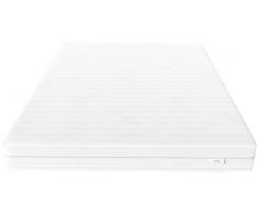 Hilding Sweden Kaltschaum (RG45) Mittelfeste 7-Zonen Matratze für Alle Schlaftypen (H2)/200 x 200 x 21 cm Kaltschaummatratze, Schaumstoff, WeiÃ, 200 x 200 cm