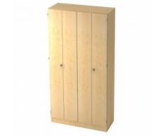 Falttürenschrank SIGNA K 6900 5 OH mit Knauf Ahorn