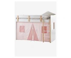 Vertbaudet Bettvorhang für Kinder-Hochbett rosa Gr. ONE SIZE