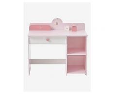 Vertbaudet Kinder Schreibtisch "Feenzauber“, Höhe 60 cm rosa Gr. ONE SIZE