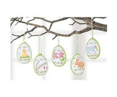 Stickpackung Ostereier bunt, 5er Set