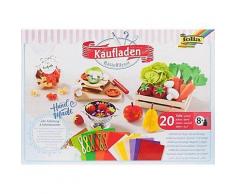 Folia Bastelfilz-Set Kaufladen, 20-teilig