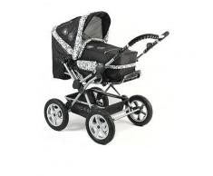 Kombi-Kinderwagen in Schwarz