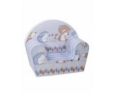 Knorr-Baby Kindersessel "Spielzimmer" in Blau - (B)50 x (H)50 x (T)50 cm | Größe onesize