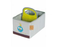 Lässig Ordnungsbox "Birdie" in Grau - (B)25 x (H)21 x (T)16 cm | Größe onesize