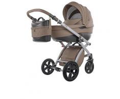 Kombi-Kinderwagen in Braun