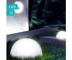LED-Solarleuchte Halbkugel