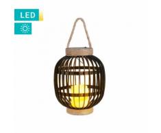 Solarlampe im Käfigdesign