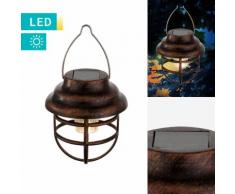 Solar-Laterne im Retrolook