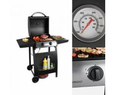 Gasgrill mit Rädern