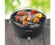 Gourmetmaxx Holzkohle-Grill mit elektrischer Belüftung