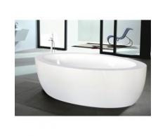 Freistehende Badewanne Marmara - 206 L - Wei