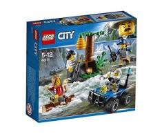 LEGO City 60171 - Bergpolizei Verfolgung durch die Berge, Konstruktionsspielzeug