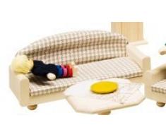 Rülke Holzspielzeug 22281 Puppenhauszubehör, holzfarben, braun, beige