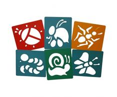 Art Trinkhalme hp12043 Krabbeltier Schablonen