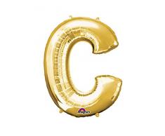 amscan 3295101 86,4 Buchstabe C Super Shape Folienballon