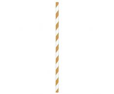amscan 400074–19 19 cm Papier Trinkhalme