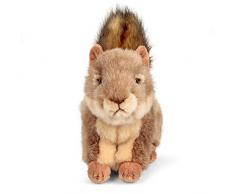 Animigos Plüschtier Eichhörnchen, Stofftier im realistischen Design, kuschelig weich, ca. 22 cm groß