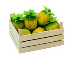 Goki 51669 - Kaufläden und Zubehör - Ananasfrüchte, Obstkiste