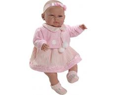Berbesa 5201 - Baby RN Puppe, 42 cm, pink