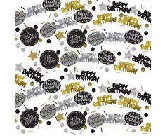 amscan 9901180 Konfetti Gold Sparkling Celebration