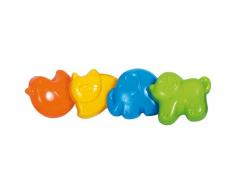 Gowi 558-57 Sandform Anna, 4teilig, im Netz, Sandkästen und Sandspielzeug