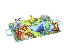 Ks Kids Decke Boden-Vorschule Tapete Spiel für unterwegs mit Multiples Aktivitäten (Dschungel)