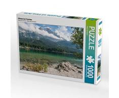 CALVENDO Puzzle Eibsee bei Grainau 1000 Teile Lege-Größe 64 x 48 cm Foto-Puzzle Bild von Peter Schickert