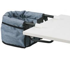 Bayer Chic 2000 735 50 Tischsitz für Baby-Puppen, Jeans blau